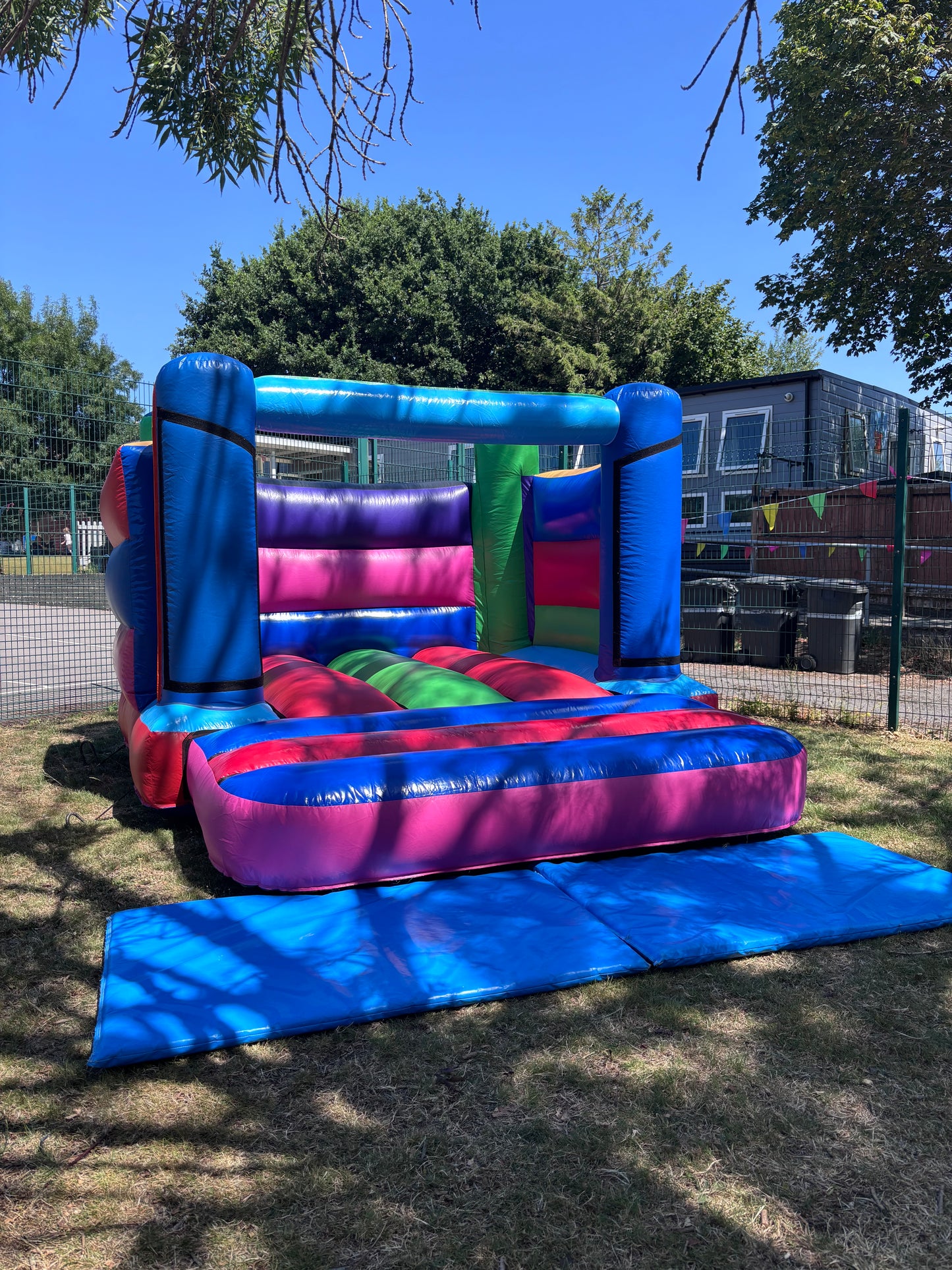 Multi Coloured Bouncy Castle
