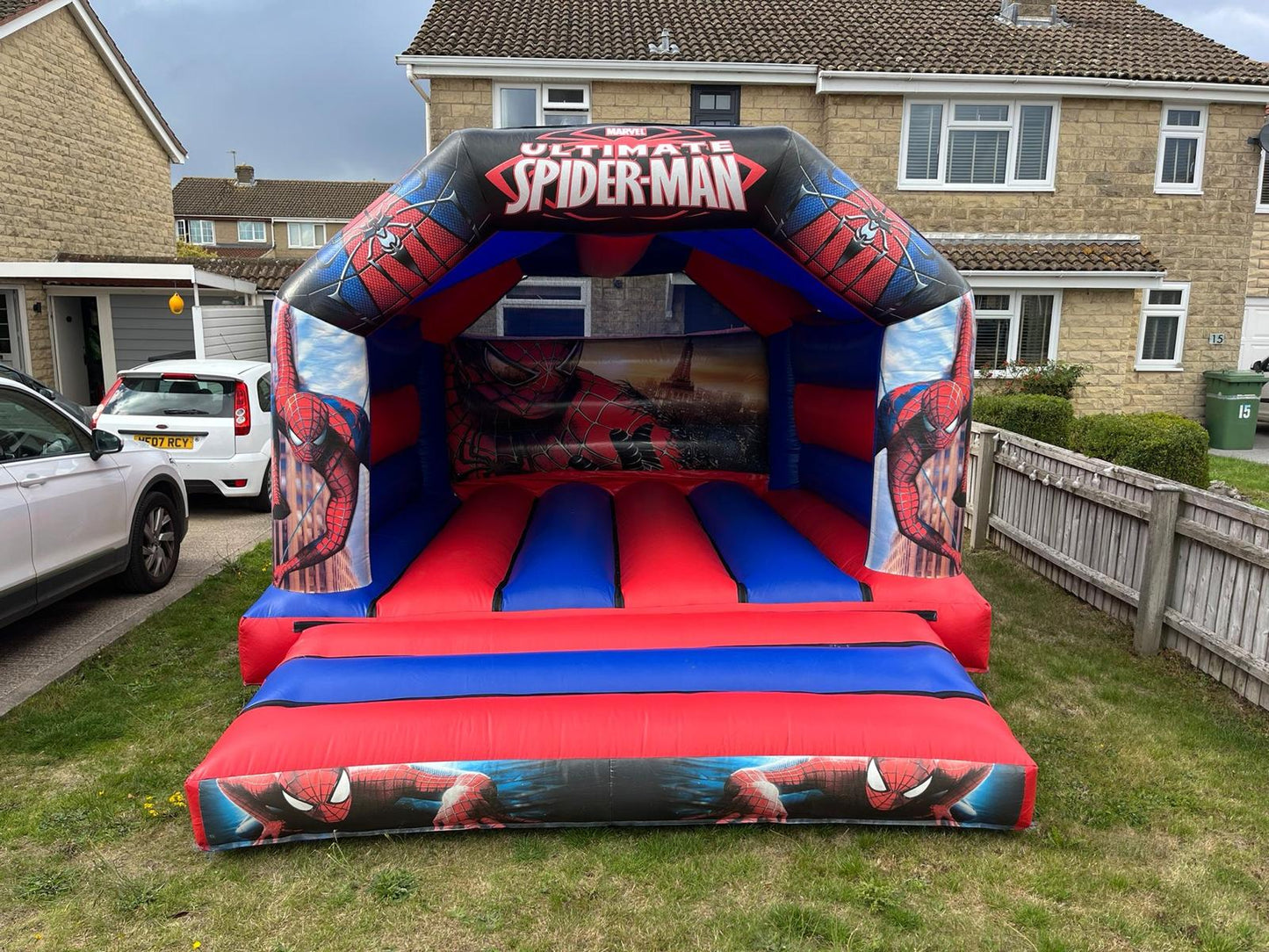 Spiderman Bouncy Castle Hire